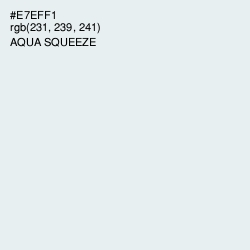 #E7EFF1 - Aqua Squeeze Color Image